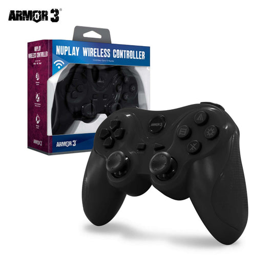 NuPlay PS3® Wireless Game Controller - Armor3 - Black