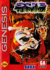 Sub Terrania Sega Genesis (Used)