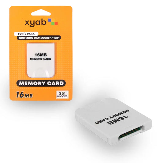XYAB 16MB Memory Card GameCube/Wii