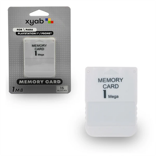 XYAB 1MB Memory Card PlayStation 1