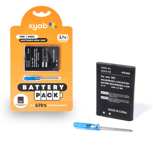 XYAB New 3DS Battery